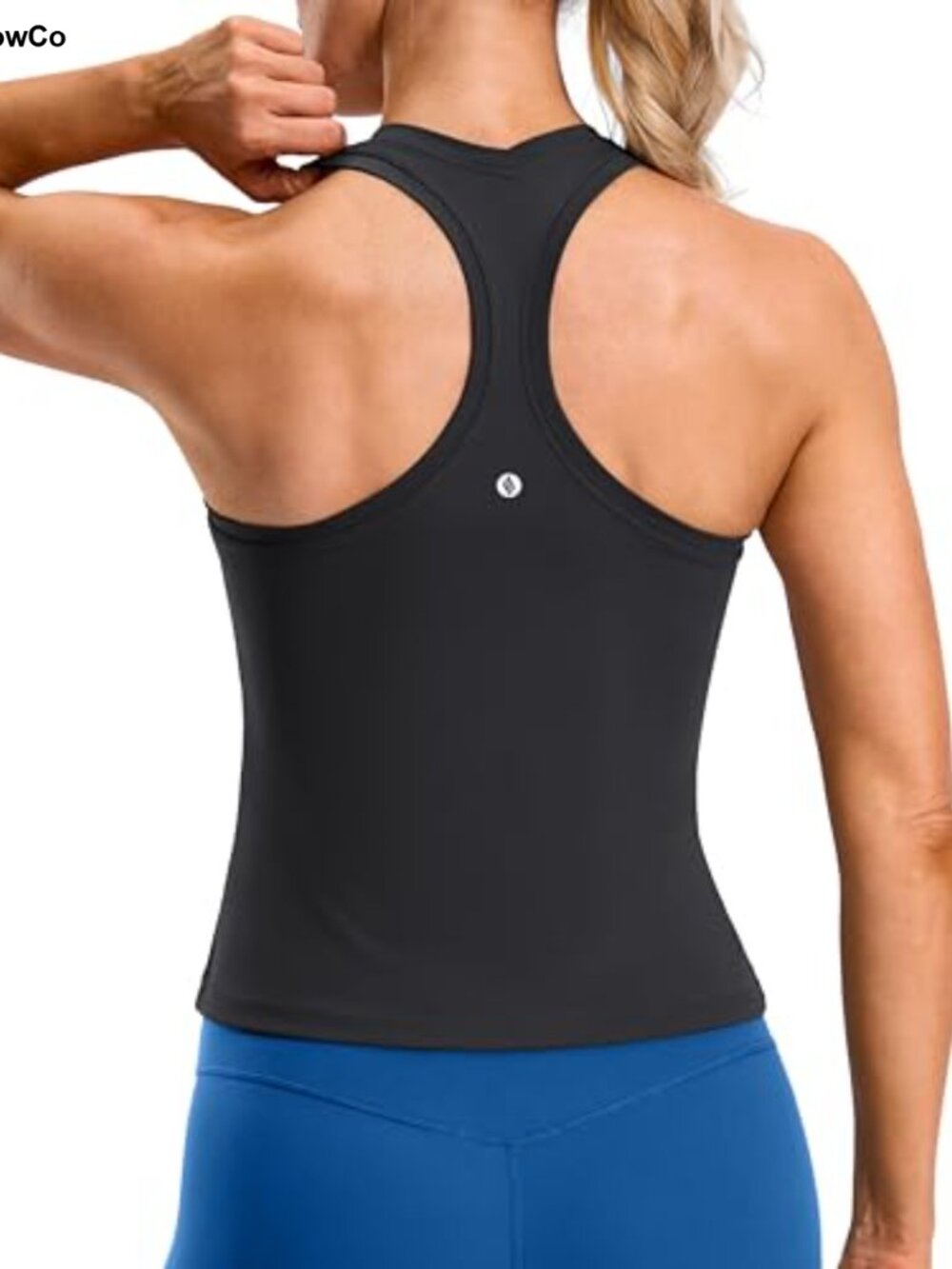 SANTINY Women's Workout Tank Top Racerback Gym Shirt Sleeveless Athletic